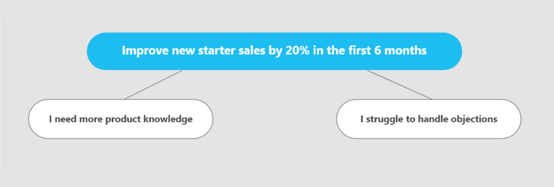 Example of using opportunity mapping to keep your goals aligned